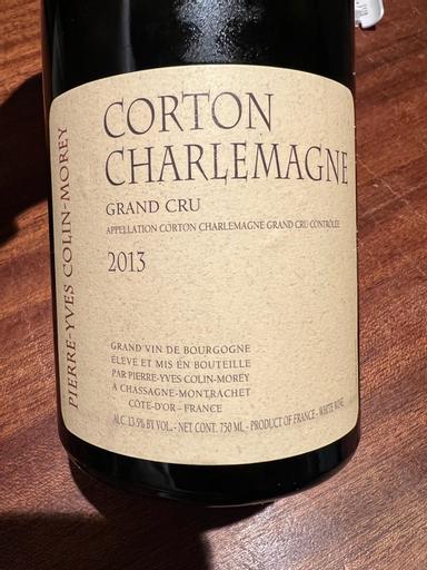 Pierre-Yves Colin-Morey Corton-Charlemagne Grand Cru