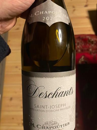 M. Chapoutier Saint-Joseph Deschants Blanc