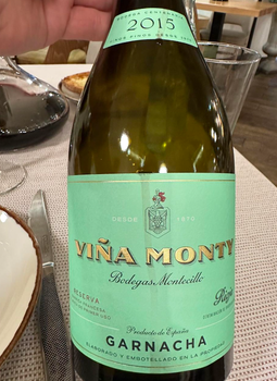 Montecillo Vina Monty Garnacha Reserva Rioja