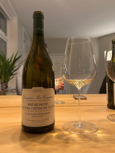 Meo Camuzet Bourgogne Hautes Cotes de Nuits St Phillibert Blanc