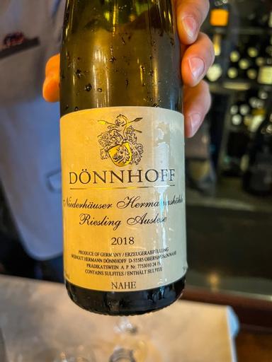 Donnhoff Niederhauser Hermannshohle Riesling Auslese Nahe