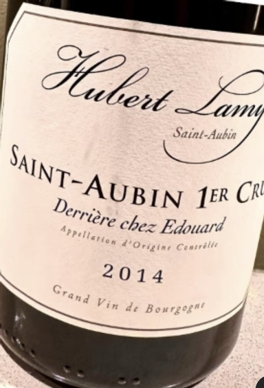 Hubert Lamy Saint-Aubin Premier Cru Derriere Chez Edouard Blanc