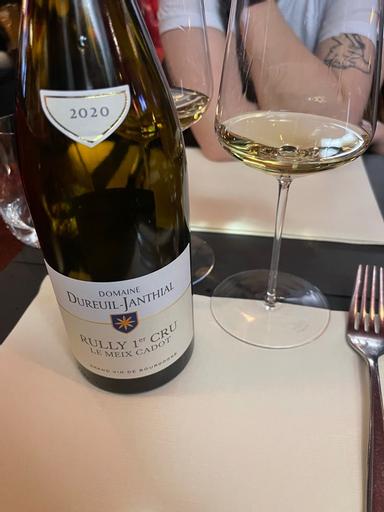 Vincent Dureuil Janthial Rully Premier Cru Le Meix Cadot