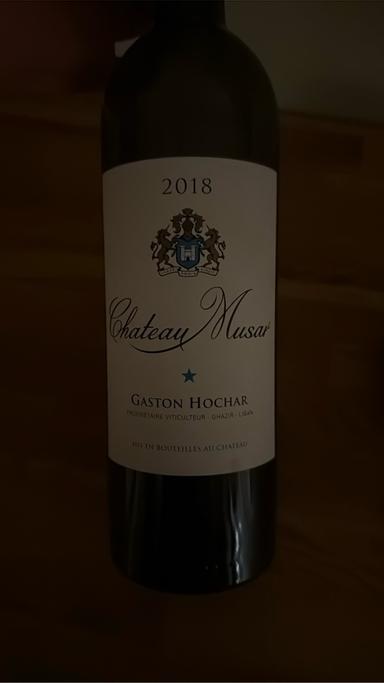 Ch. Musar Chateau Musar Gaston Hochar