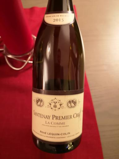 Rene Lequin Colin Santenay Premier Cru La Comme