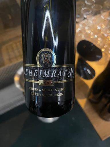 Geheimrat Riesling Spätlese trocken