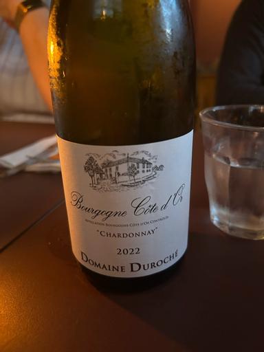 Domaine Duroche Bourgogne Cote d'Or Chardonnay