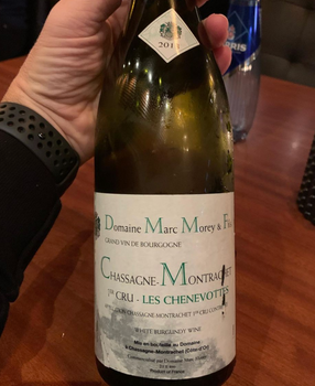 Domaine Marc Morey Chassagne-Montrachet Premier Cru Les Chenevottes