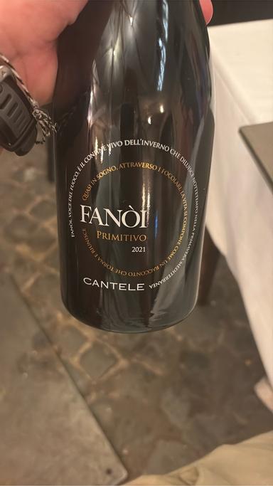 Cantele Primitivo Salento IGT