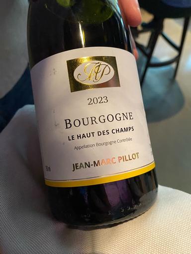 Jean-Marc Pillot Bourgogne Haut Champs Blanc