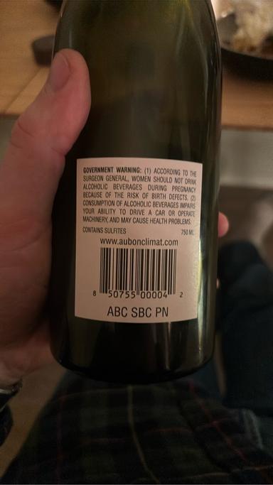 Au Bon Climat Knox Alexander Pinot Noir Santa Maria Valley