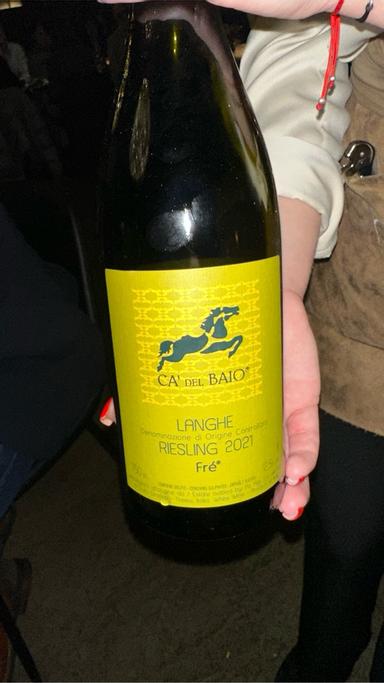 Ca del Baio Langhe Riesling