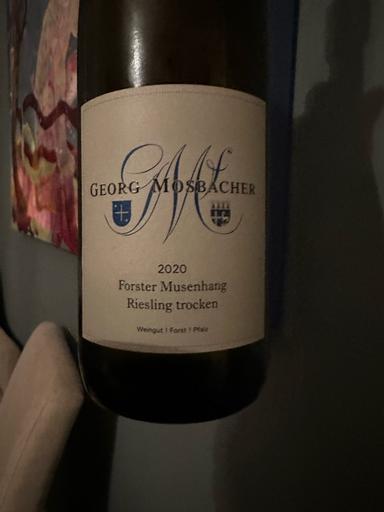 Georg Mosbacher Forster Musenhang Riesling Trocken Pfalz