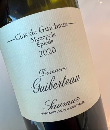 Domaine Guiberteau Saumur Clos Guichaux Blanc