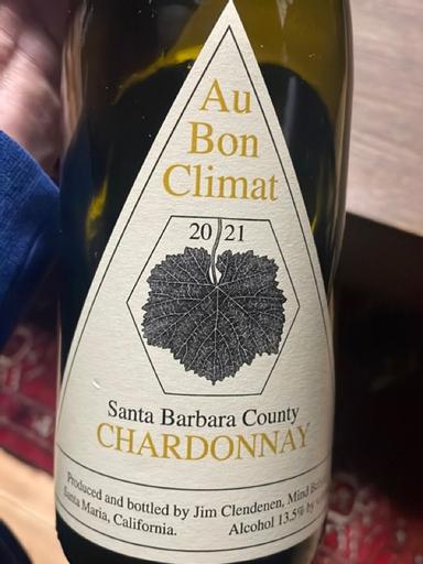 Au Bon Climat Chardonnay Santa Barbara County