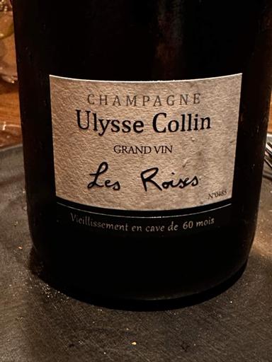Ulysse Collin Les Roises Blanc de Blancs Extra Brut Base 2015 60 Months Champagne