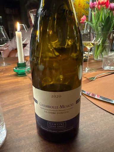 Anne-Francoise Gros Chambolle-Musigny Premier Cru La Combe d'Orveau