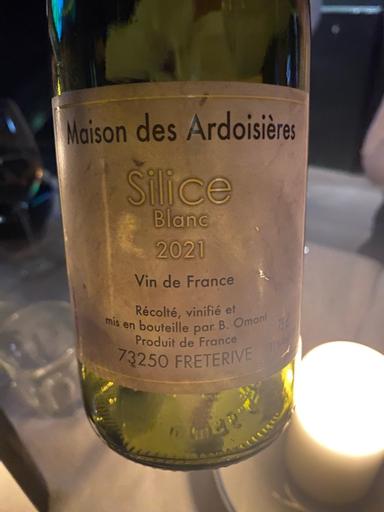 Domaine des Ardoisieres Silice Vin des Allobroges IGP