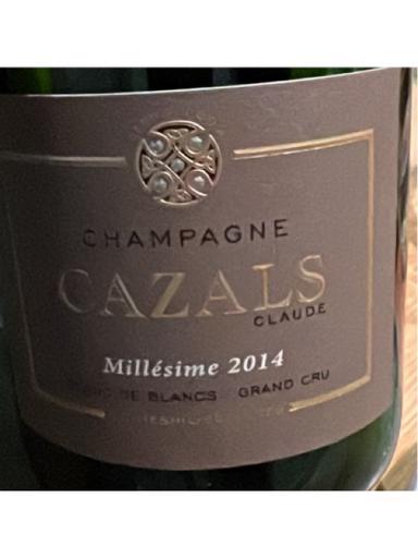 Cazals Brut Millesime Grand Cru Le Mesnil-sur-Oger