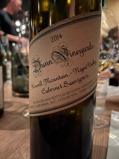 Dunn Vineyards Howell Mountain Cabernet Sauvignon