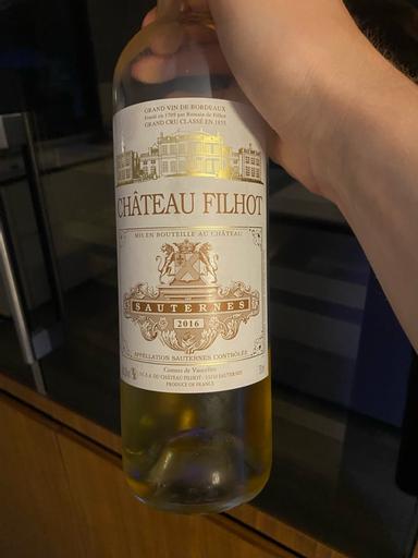 Chateau Filhot 2eme Cru Classe Sauternes