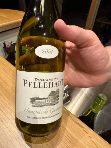 Domaine de Pellehaut Harmonie de Gascogne Blanc Cotes de Gascogne