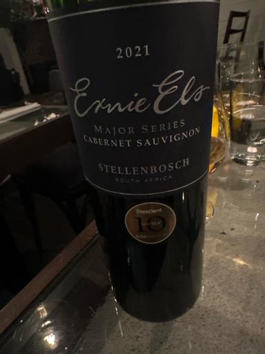 Ernie Els Major Series Cabernet Sauvignon Stellenbosch