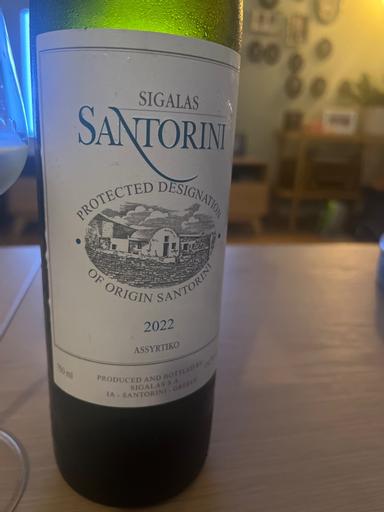 Sigalas Assyrtiko Santorini