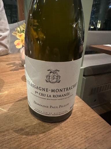 Domaine Paul Pillot Chassagne-Montrachet Premier Cru La Romanee