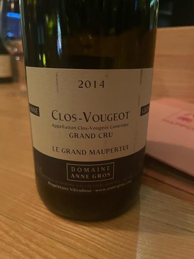 Anne Gros Clos de Vougeot Grand Cru