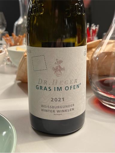 Dr. Heger Gras im Ofen Weissburgunder GG Baden