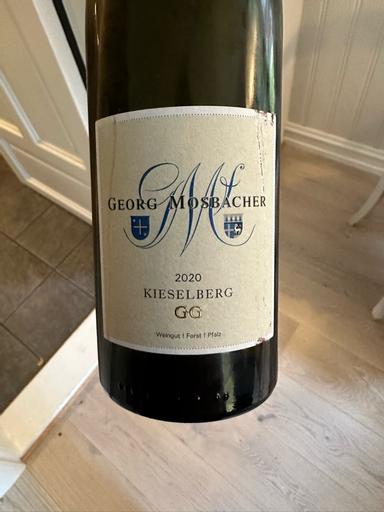 Georg Mosbacher Deidesheimer Kieselberg Riesling GG Pfalz