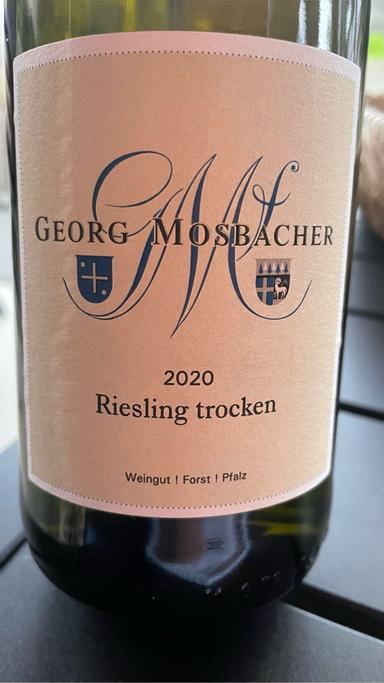 Georg Mosbacher Riesling Trocken Pfalz