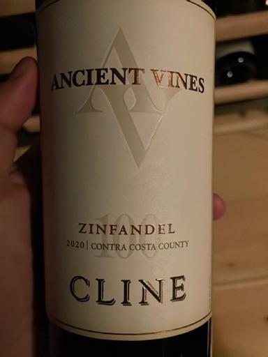 Cline Zinfandel Ancient Contra Costa County