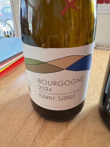 Fanny Sabre Bourgogne Blanc