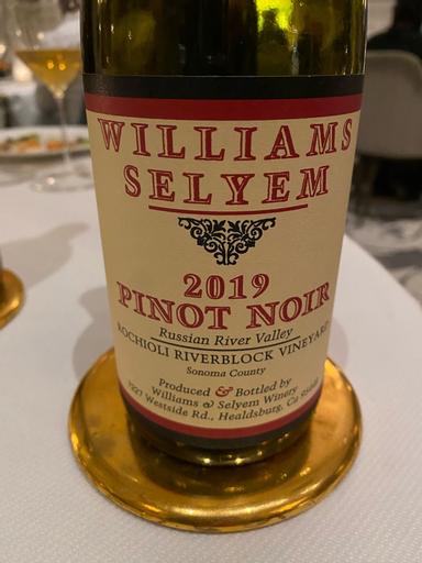 Williams Selyem Rochioli Riverblock Pinot Noir Russian River Valley