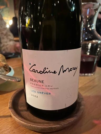 Caroline Morey Beaune Premier Cru Les Greves
