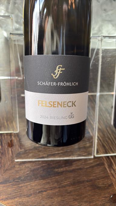 Schafer Frohlich Bockenauer Felseneck Riesling Spatlese Nahe