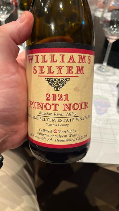 Williams Selyem Estate Pinot Noir Sonoma County