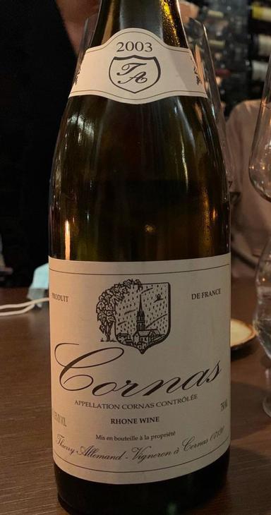 Thierry Allemand Cornas