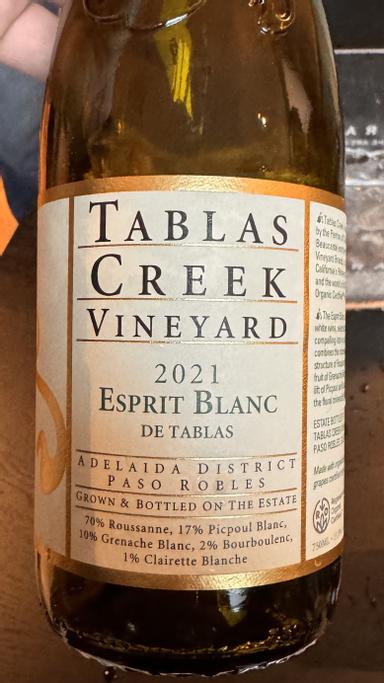 Tablas Creek Esprit de Tablas Blanc Paso Robles