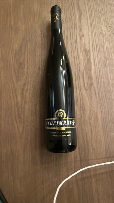 Geheimrat Wegeler Brut Riesling Geheimrat J Rheingau