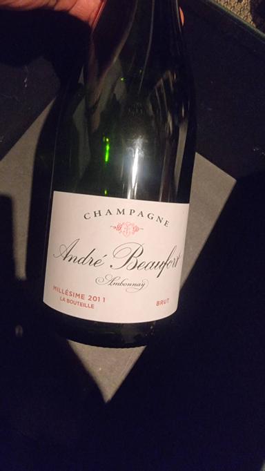 Andre Beaufort Millesime Brut Grand Cru Ambonnay