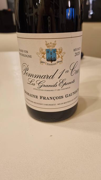 Francois Gaunoux Pommard Premier Cru Les Grands Epenots