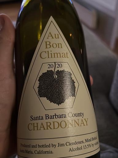 Au Bon Climat Pinot Noir Santa Barbara County