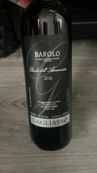 Gagliasso Barolo Rocche dell'Annunziata
