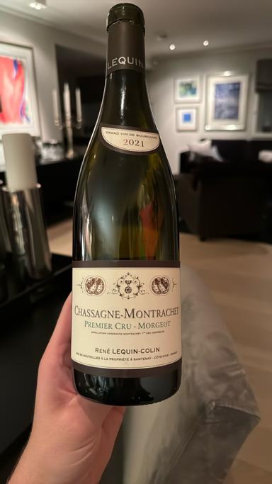 Rene Lequin Colin Chassagne-Montrachet Premier Cru Morgeot Blanc