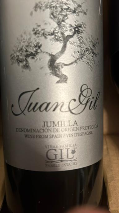 Juan Gil Monastrell 12 Meses Silver Label