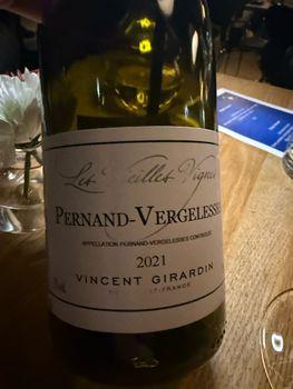 Vincent Girardin Pernand-Vergelesses Les Vieilles Vignes