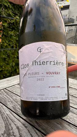Dom. du Clos Thierrière Les Pleurs Vouvray